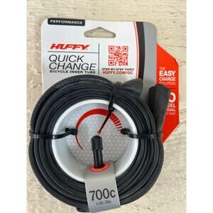 Huffy Quick Change 700c x 32-35c Bicycle Inner Tube Schrader Valve NEW WITH TAGS